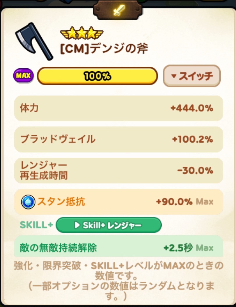 デンジの斧